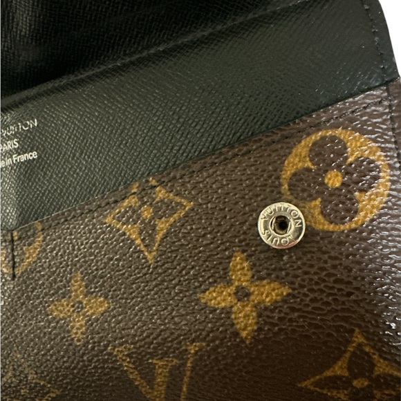 -MI0170 Louis Vuitton Monogram Macassar Portefeiulle Long Wallet - Picture 9 of 13